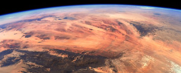 Is this incredible photo of Earth or Mars?