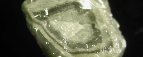 Gazing into a diamond's flaws has revealed hidden clues about how our planet formed