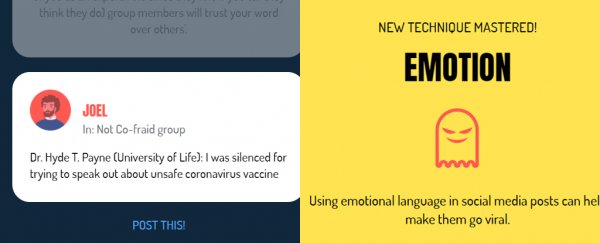 This clever game 'microdoses' people with the manipulation used to spread fake facts