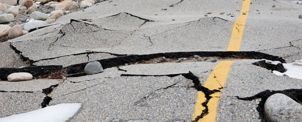 Weird electromagnetic bursts appear before earthquakes – and we may finally know why