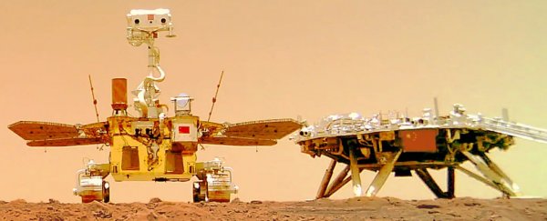 Listen to the eerie noise of China's Mars rover as it sets off to explore