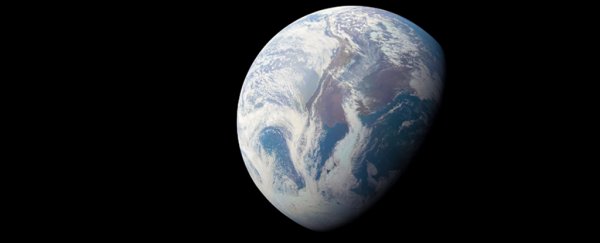 These glorious snapshots of Earth from the Juno probe will melt your heart