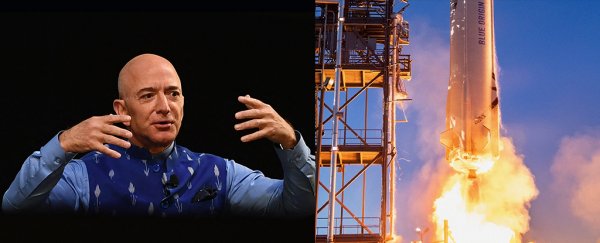 Bezos to be first billionaire shot into space in next month's Blue Origin flight