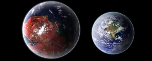 Earth's atmosphere could be a truly rare thing, thanks to one chemical process