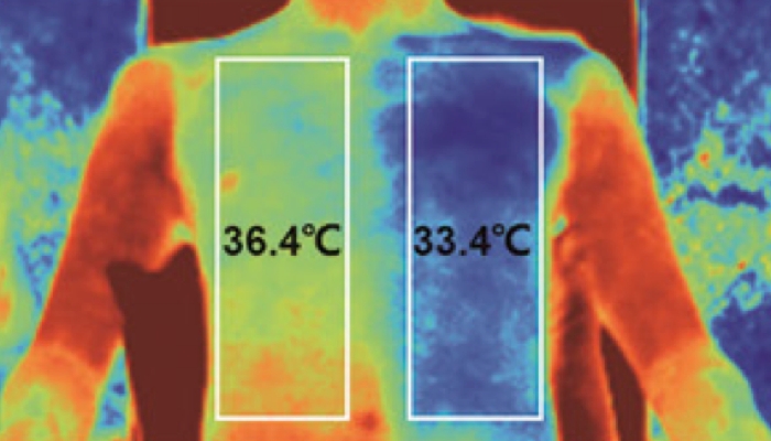 Jaunais meta-audums atdzesē cilvēka ķermeni par 5 grādiem pēc Celsija 