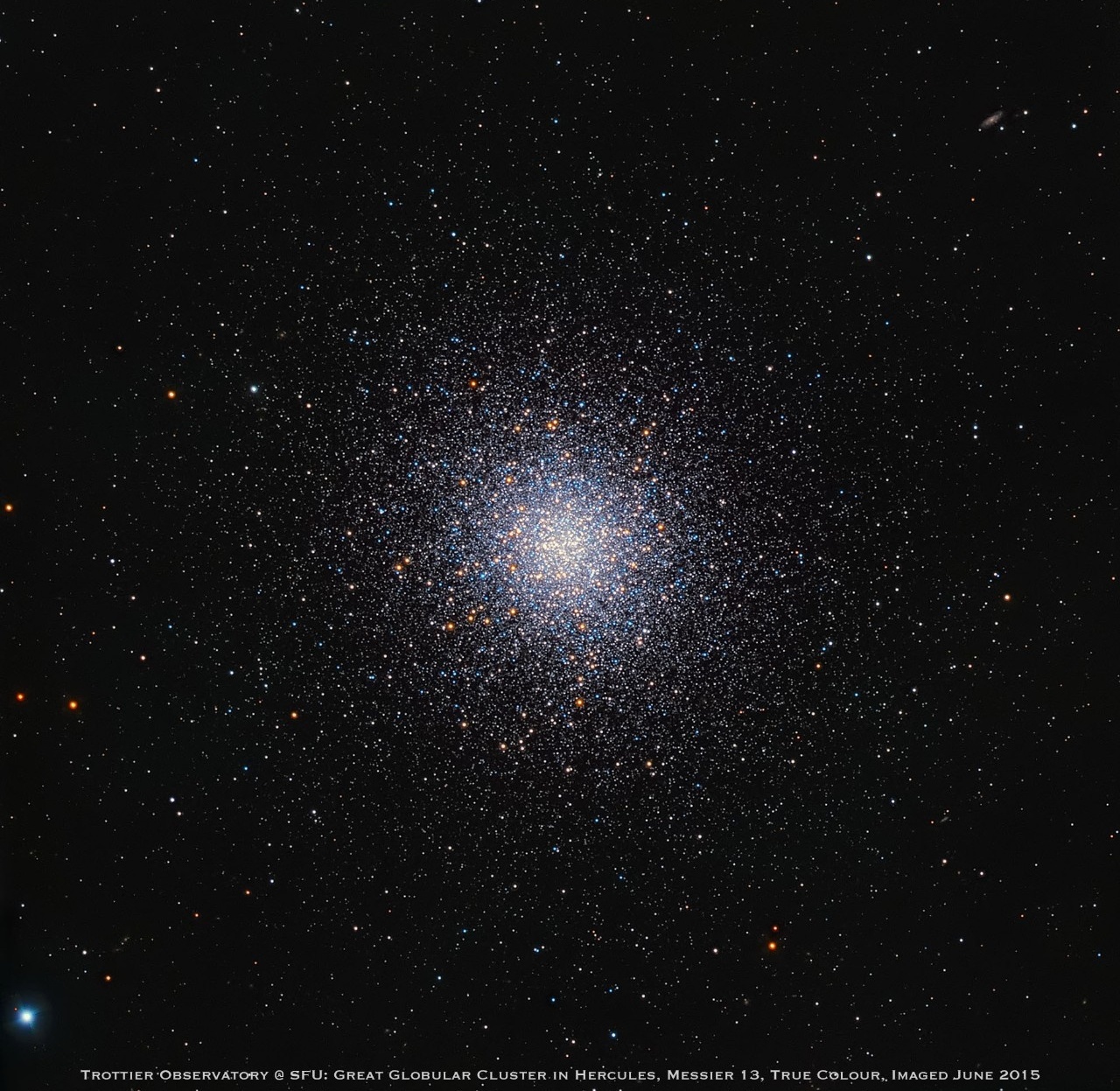 Globular Cluster M13. (Howard Trottier/SFU Trottier Observatory)