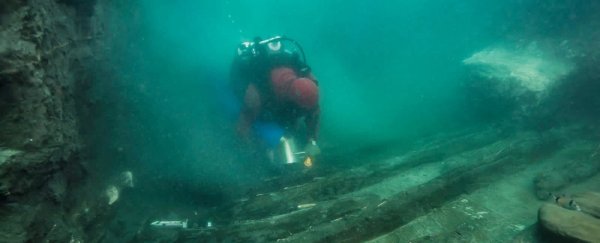 Underwater city in Egypt reveals ancient ship and burial site hidden below the waves