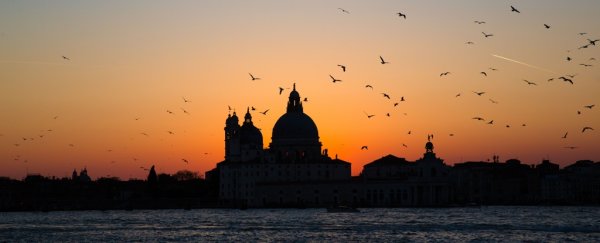 Ancient Roman Road Discovered Under the Waves of Venice