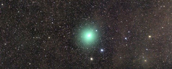 Visiting comet 46P/Wirtanen is 'abnormally high' in alcohol