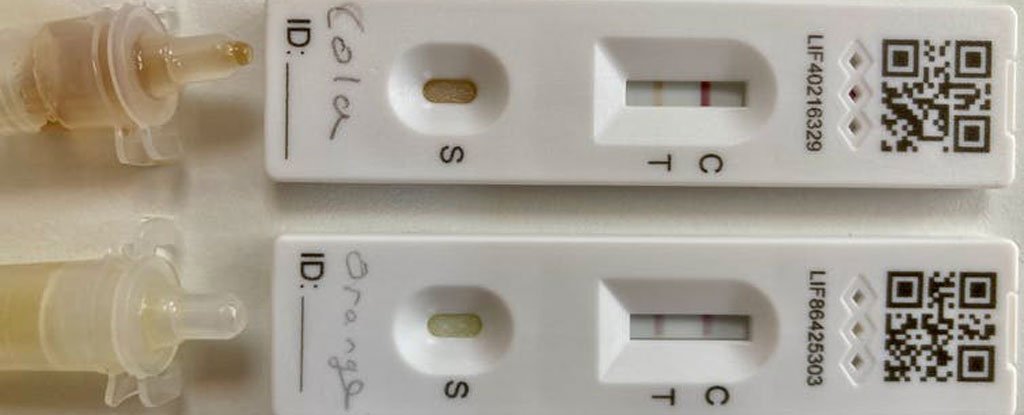 Voici comment les enfants utilisent des boissons gazeuses pour simuler des tests COVID-19 positifs ائج