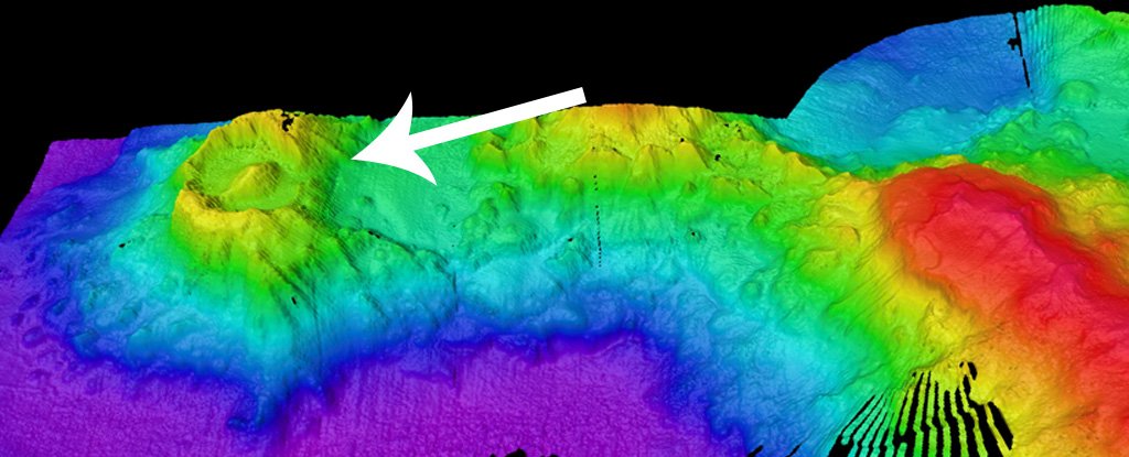 Se ha descubierto el antiguo &#39;Ojo de Sauron&#39; y es un volcán submarino