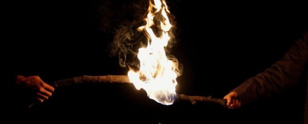 The gift of fire lit the flame of knowledge transfer 400,000 years ago, study finds
