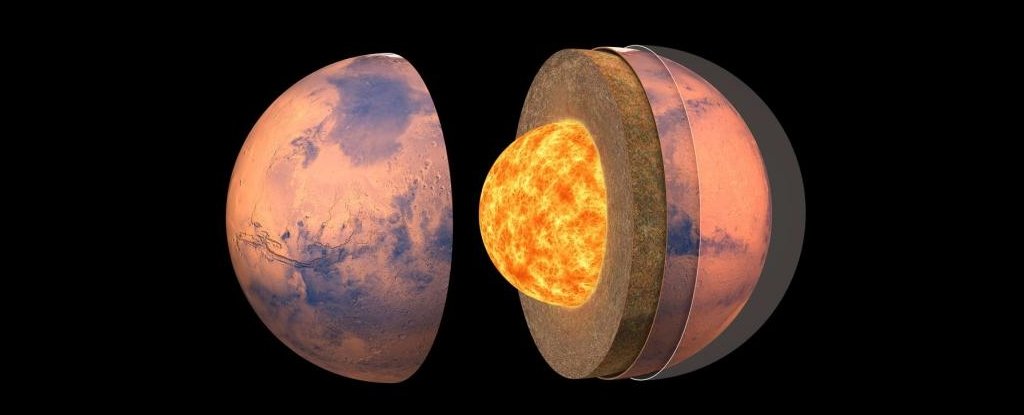 A Detailed Map of The Internal Structure of Mars Has Been Revealed For