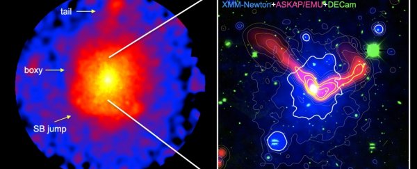 Galaxies are headed for an epic collision on a cosmic matter highway