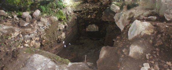 The genome of a human from an unknown population has been recovered from cave dirt