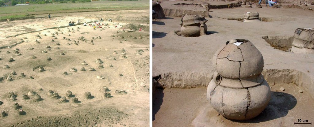4,000-Year-Old Urn Reveals The Charred Remains of a Woman Pregnant With Twins