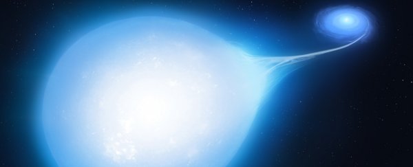 Two stars spiraling towards explosive doom detected in our cosmic neighborhood