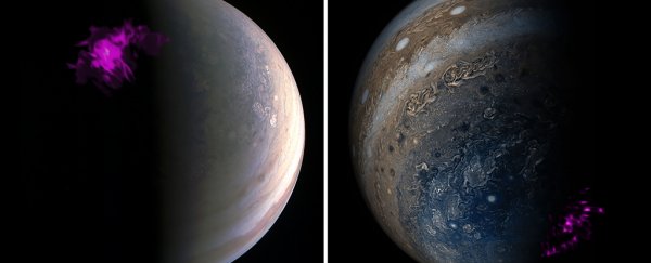 A Mystery of Jupiter's Constant Aurora Has Finally Been Solved After 40 Years