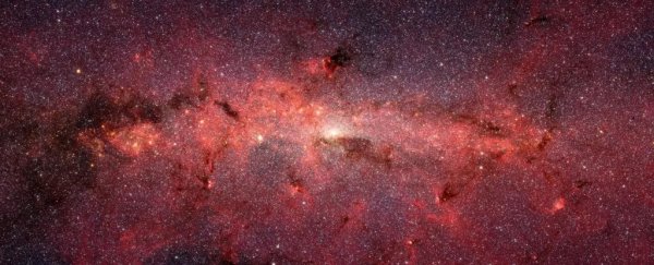 Our galaxy has a weird 'break' in one of its arms, and astronomers don't know why