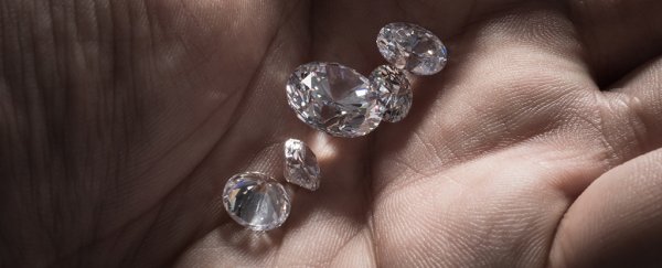 Some rare diamonds form out of the remains of once-living creatures, new study finds