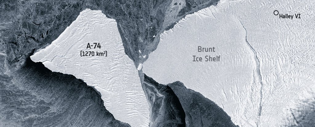 Antarctica Just Narrowly Avoided a Massive Iceberg Collision