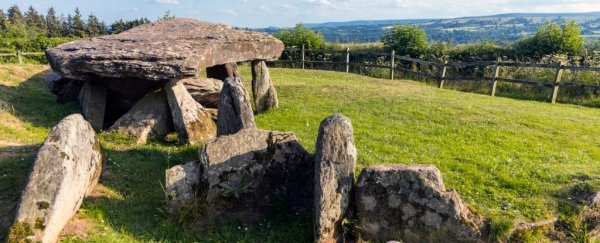 The first excavations near the mysterious Arthur's Stone have revealed its true origin