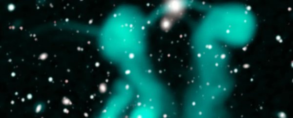 Astronomers find dancing cosmic 'ghosts' spawned by the wild weather of black holes