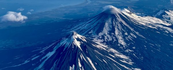 Rare natural event in Alaska sees 3 volcanoes erupting at the same time