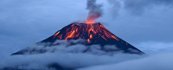 Volcanoes could be responsible for the first puffs of oxygen on Earth
