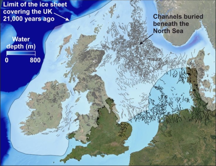 New imaging reveals hidden ice age landscapes buried deep in the North Sea - Science News