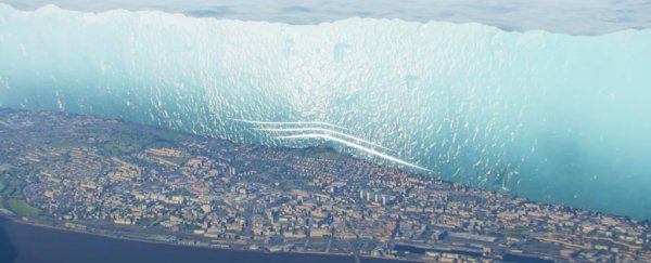 Incredible Ice Age visualization uncannily resembles 'The Wall' from Game of Thrones
