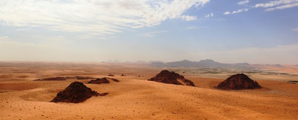 Over 400,000 years, climate change lured ancient humans into Arabia several times