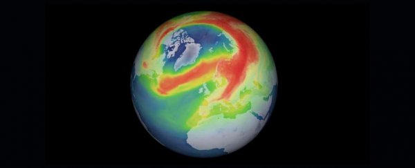 We may finally know what caused that huge ozone hole in the Arctic last year