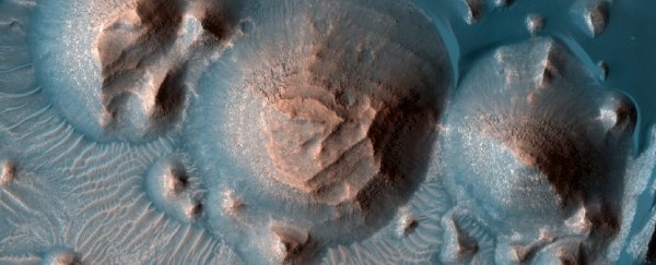 Thousands of ancient super-eruptions have been detected on Mars