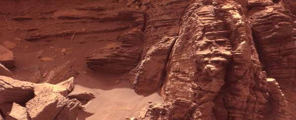 Mars is bombarded with radiation, but we may have just found natural shelter