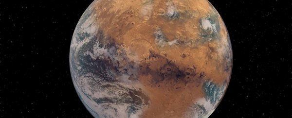 There could be an extremely simple reason why Mars isn't as suitable for life