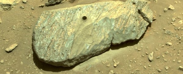 Perseverance just drilled a 'perfect' rock sample after the first one crumbled