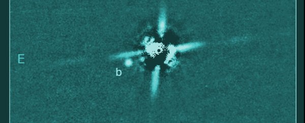 Jaw-dropping direct image shows a baby exoplanet over 400 light-years away