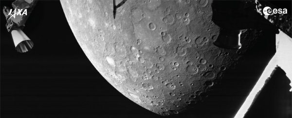 BepiColombo probe just took this beautiful picture of Mercury's northern hemisphere