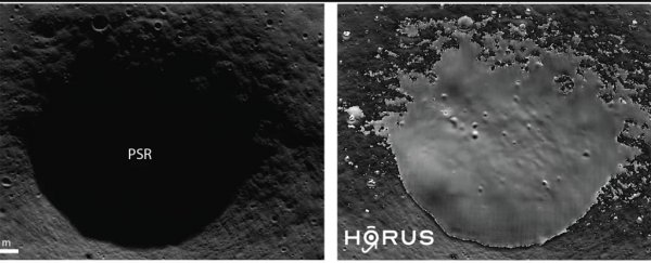 Scientists can only gaze into the darkest craters of the moon with the help of an AI