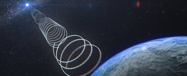 Mysterious flashing radio signal coming from center of the galaxy, scientists report