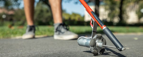 This $400 cane uses autonomous vehicle tech to help guide the visually impaired