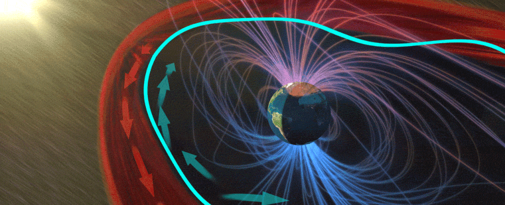 Standing Waves Unexpectedly Discovered at The Edge of Earth's Magnetosphere