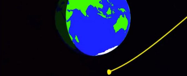 An asteroid barely skimmed Earth last week, and we completely missed it