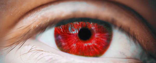 Declining eyesight could be given a boost by short morning doses of seeing red