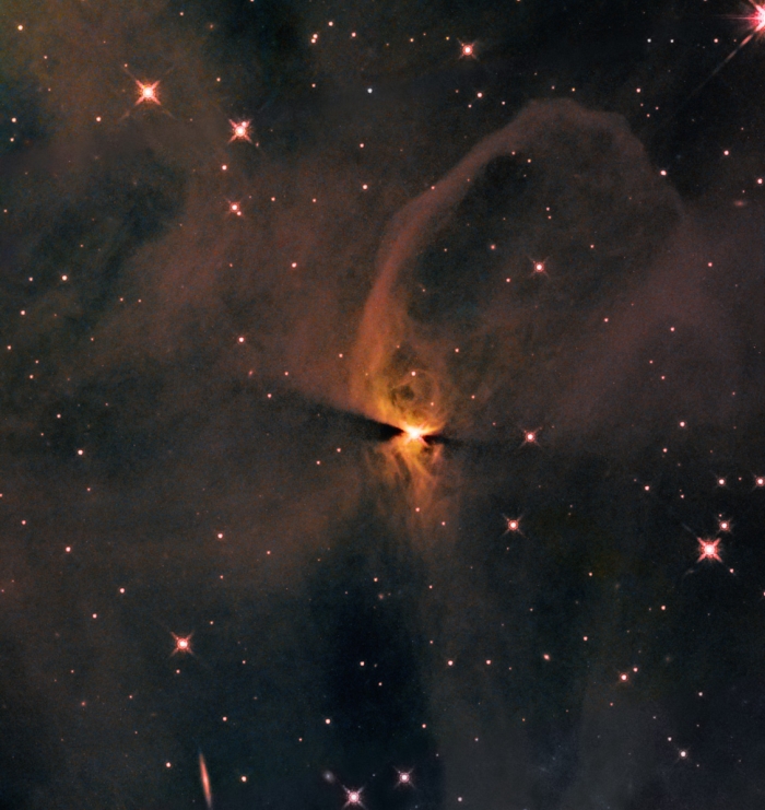 protostar hubble J1672835 inset