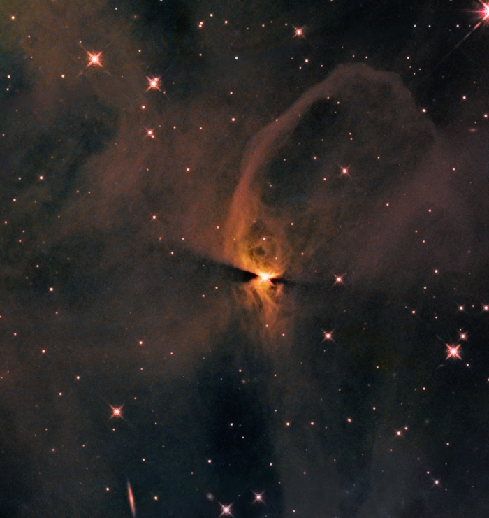 protostar hubble J1672835 inset