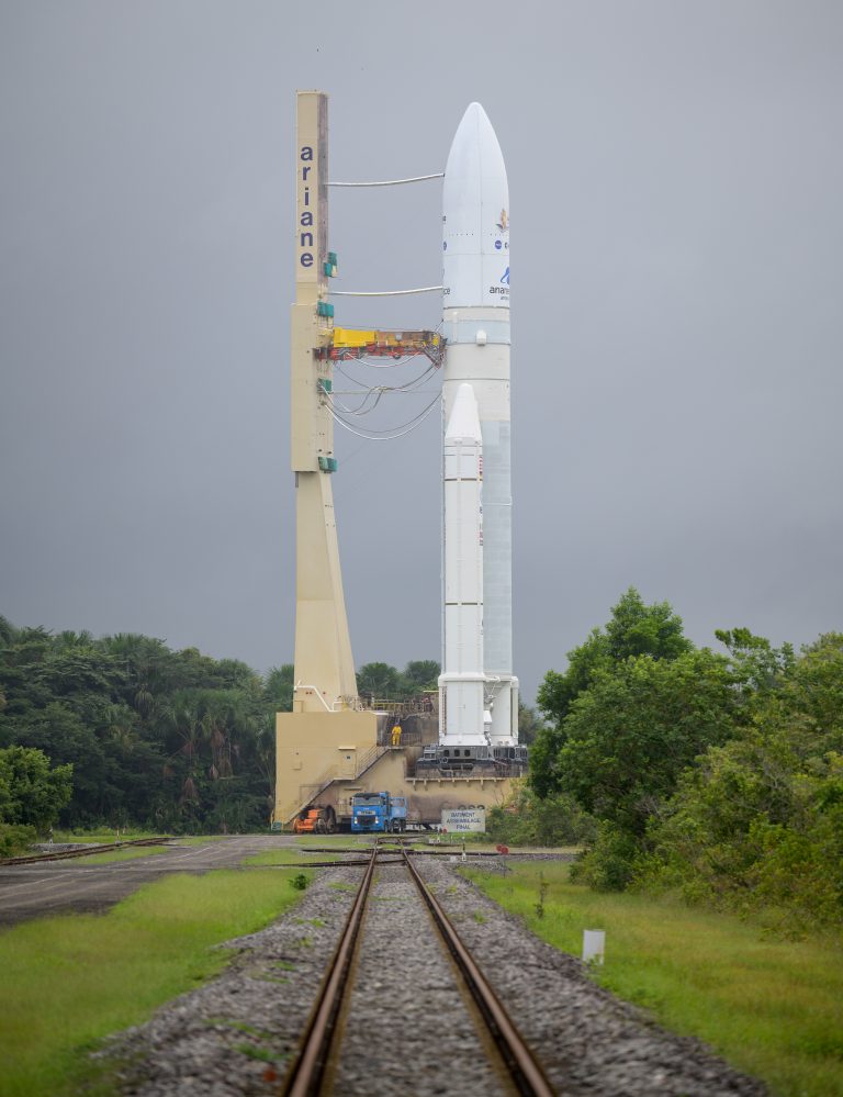 Webb on launch pad 51770400554 e8d47d1a5a o 768x999