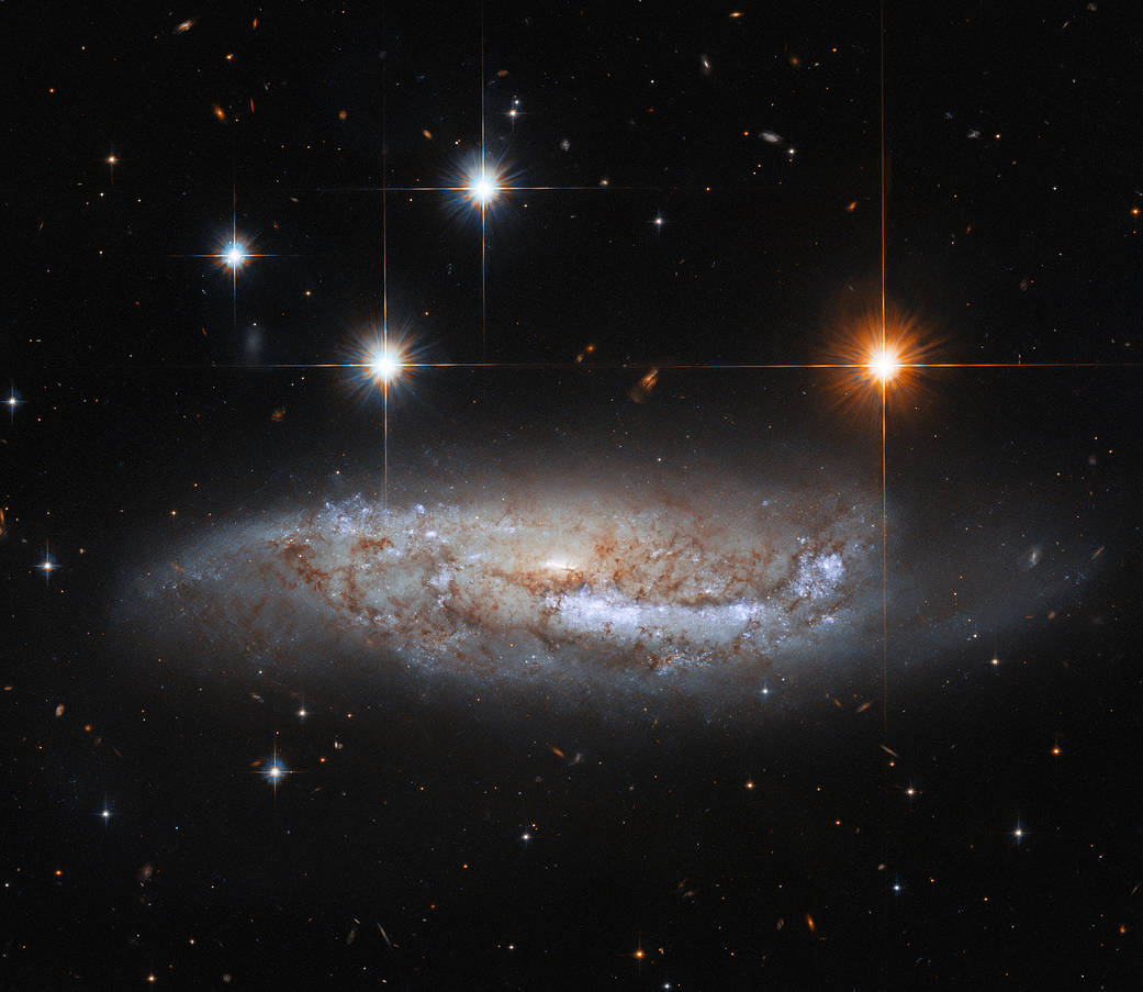 Galaxy NGC 3568. (M. Sun/NASA/ESA/Hubble)