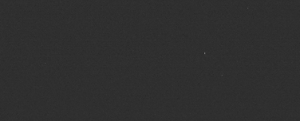 We Just Got The First Haunting Photo From NASA's Asteroid Deflecting Spacecraft